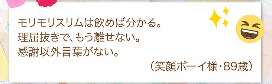 モリモリスリム・フレーバーティー124